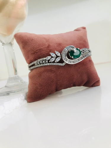 Emerald Diamond Bracelet